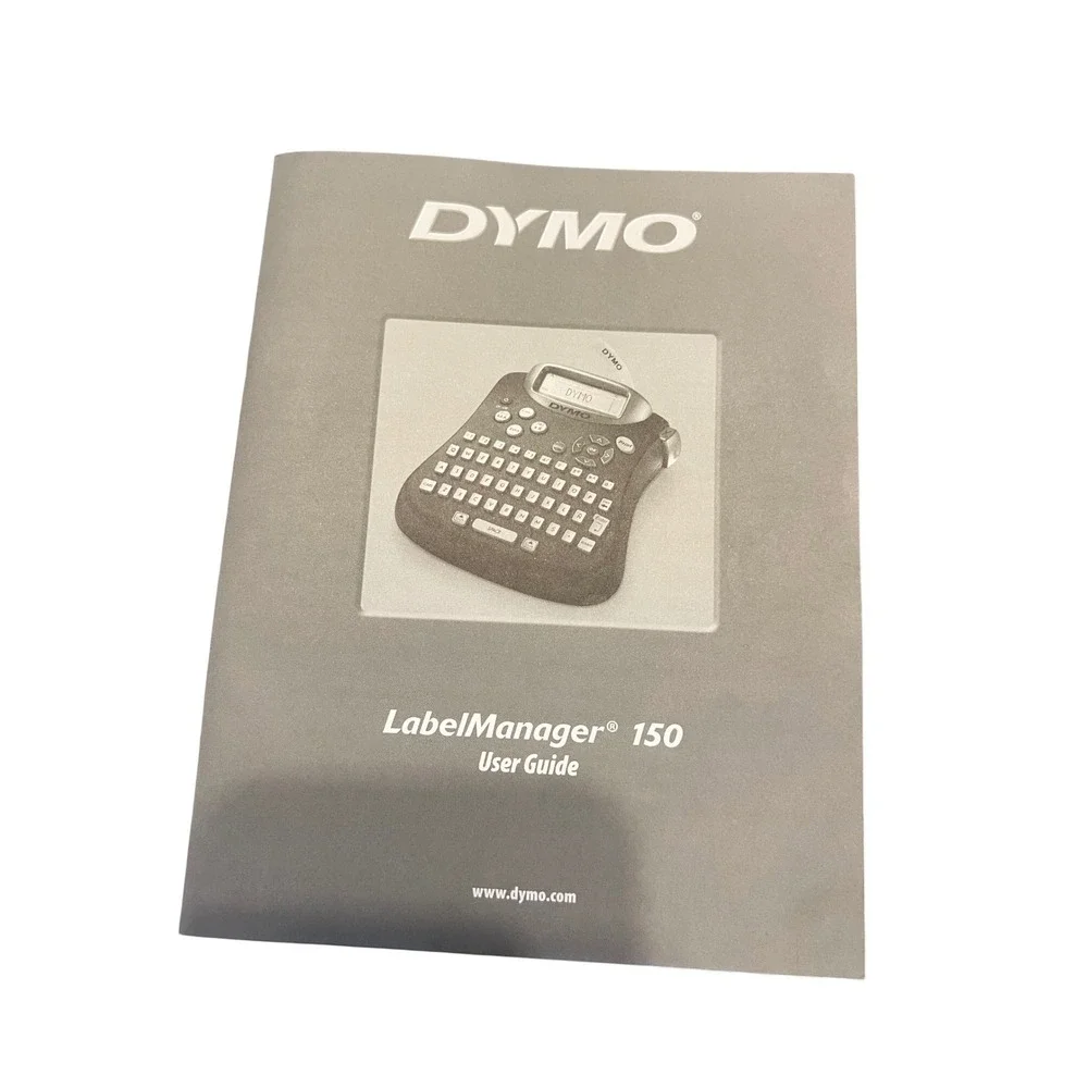 Dymo LabelManager 150 Handheld Label Maker Black Silver QWERTY Tested No Tape‎